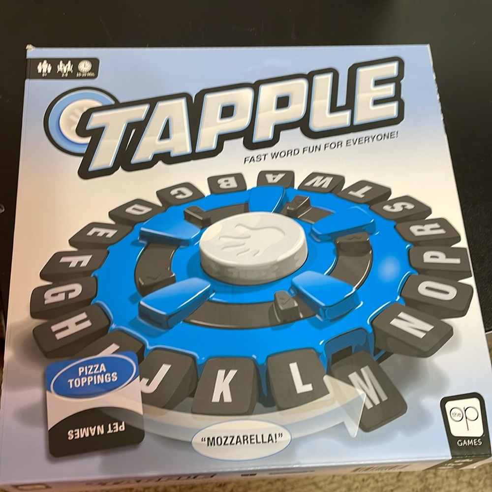 New in box Tapple game